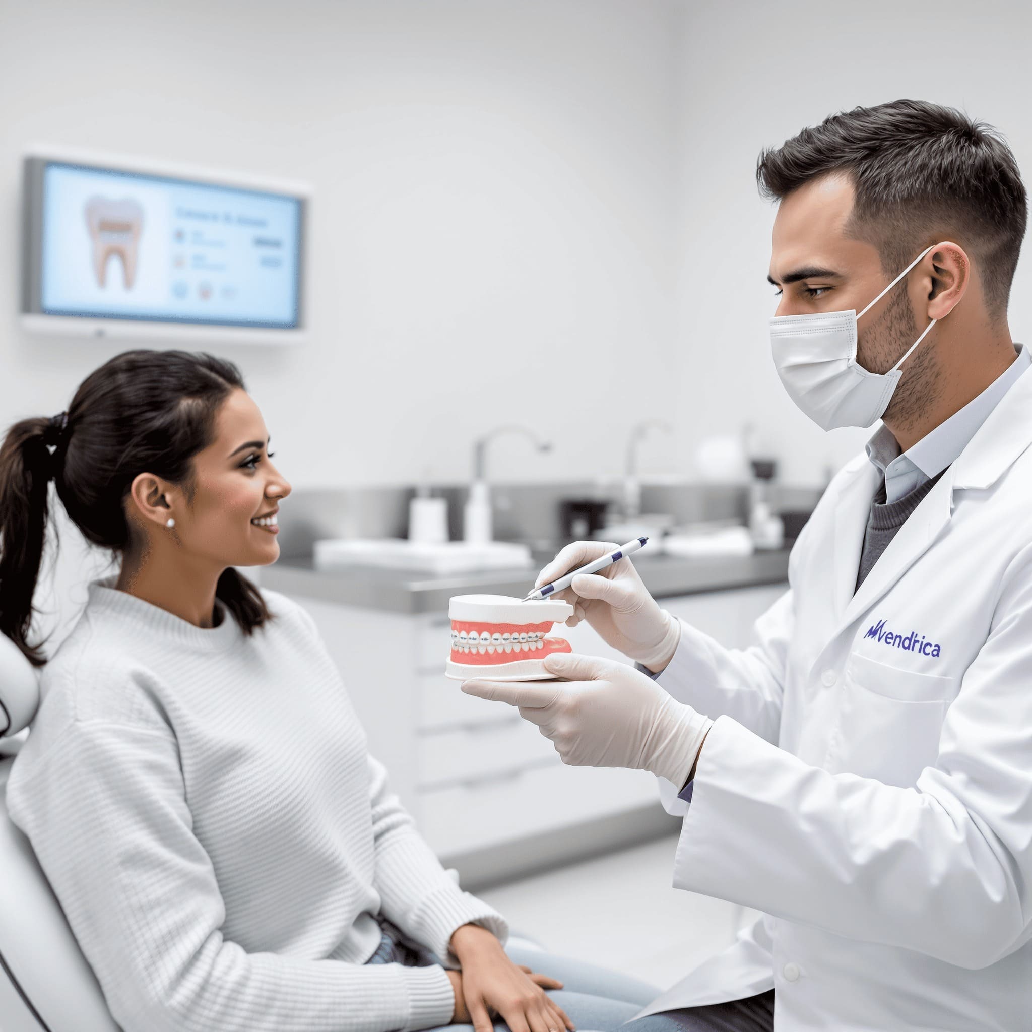 Ограничения и возможные риски установки брекетов на виниры