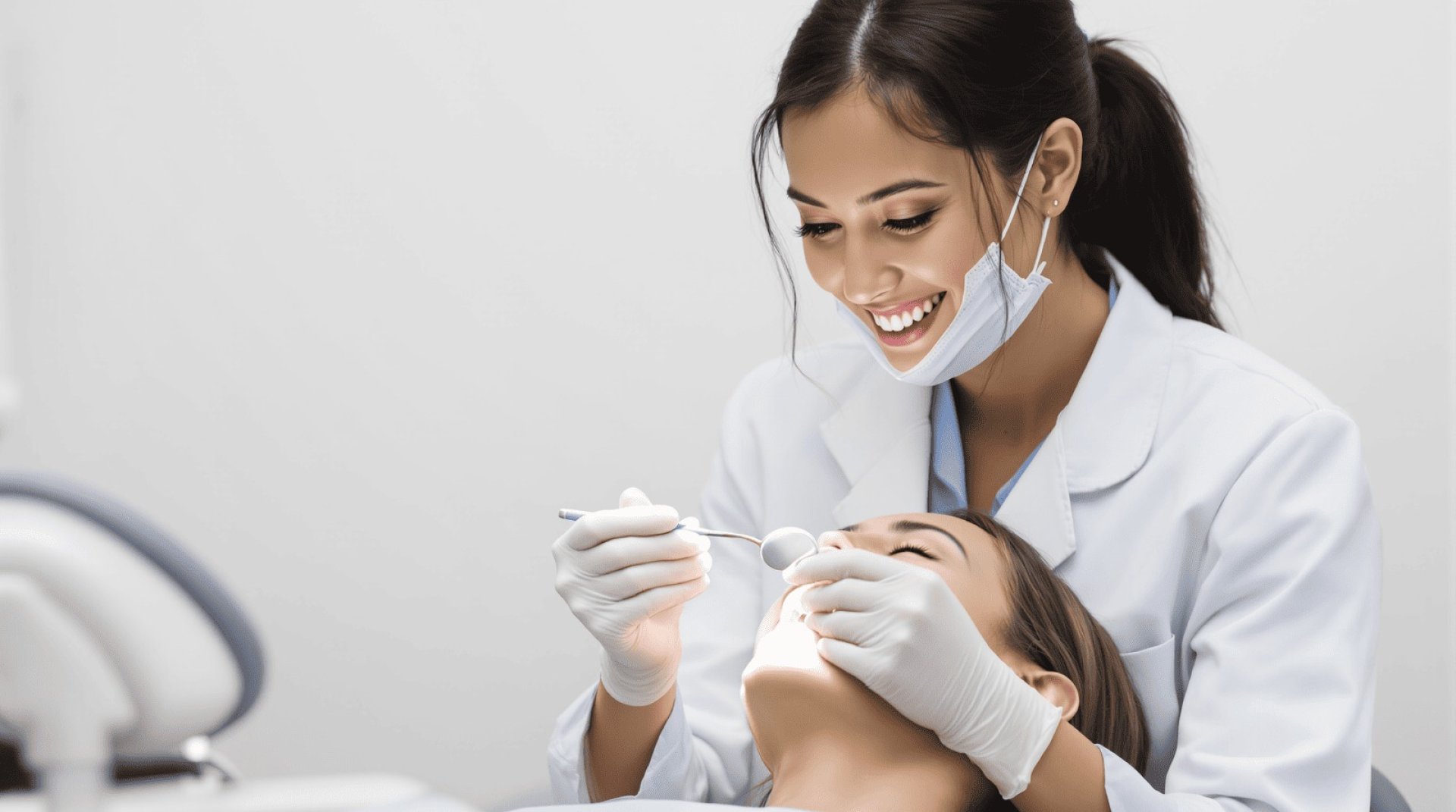 Этапы установки брекетов на виниры