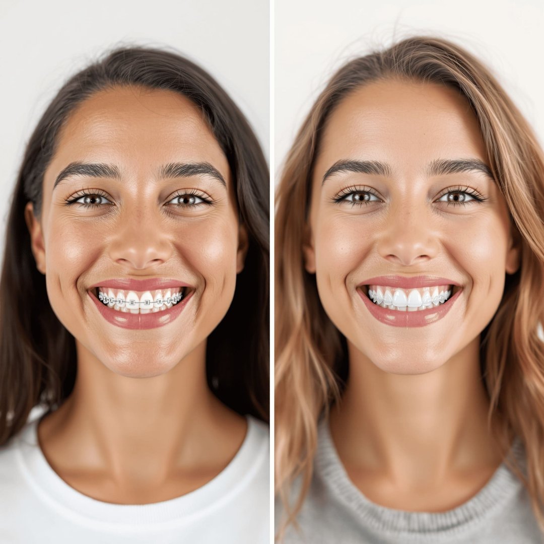 Брекеты на виниры