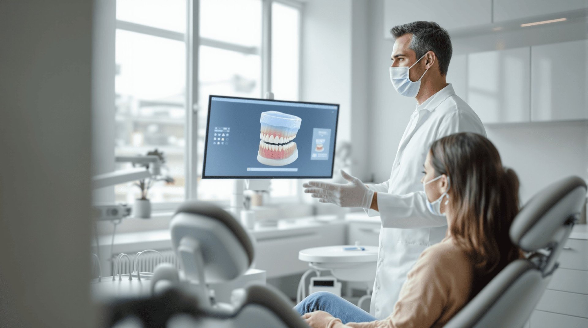 Коронки из циркония и металлокерамики