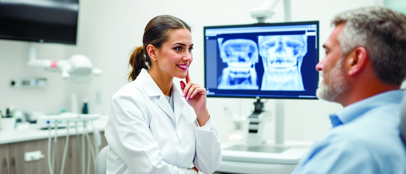 Имплантация двух зубов