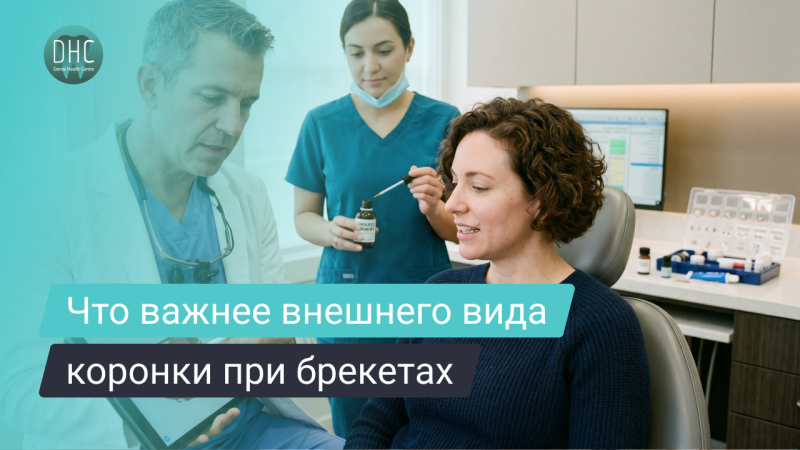 Можно ли ставить брекеты на коронки