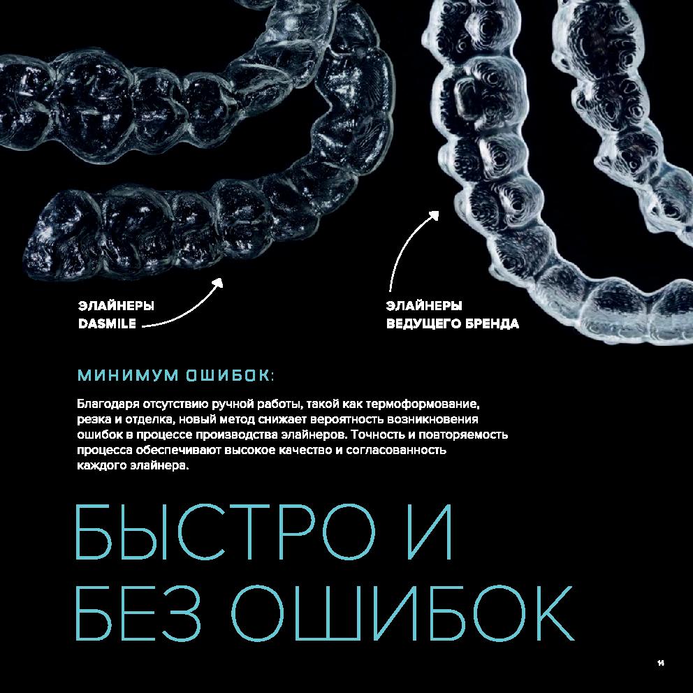Сравнение DaSmile и термоформованных элайнеров